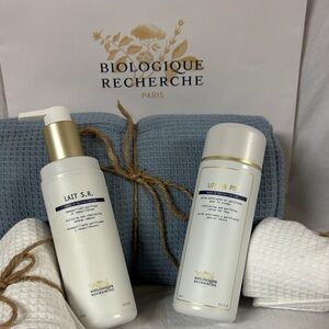Biologique Recherche Lait S.R. and Lotion P50 - White Skincare Set
